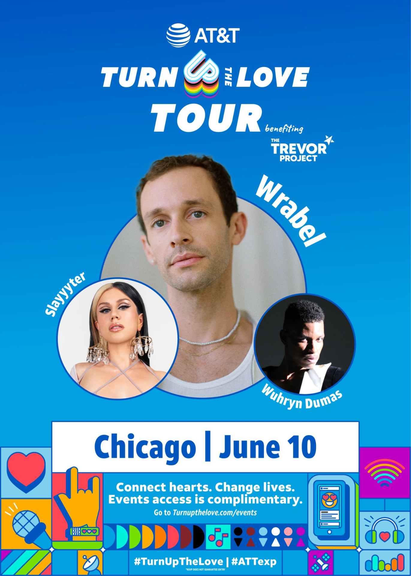 Turn Up the Love Tour poster