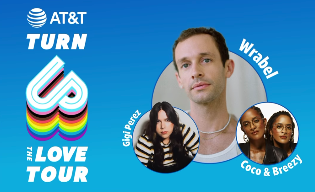 Turn Up the Love Tour featured artists: Wrabel, Gigi Perez, Coco & Breezy